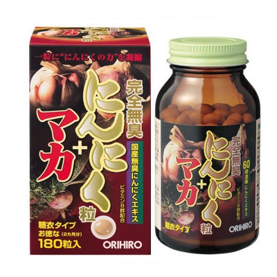 Orihiro完全無臭大蒜粒180粒